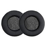 kwmobile Ear Pads Compatible with Pioneer HDJ-1000/HDJ-2000/HDJ-1500 Earpads - 2x Replacement for Headphones - Black