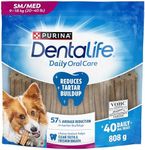 DentaLife Daily Oral Care Dog Treats for Small & Medium Breed Dogs - 808 g Pouch (1 Pack)