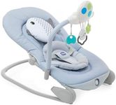 Chicco Balloon Bouncer for Babies and Children Evolutionary 0 M-18 kg, Rocking and Armchair Functions, Reclining Backrest, Compact Closure, Vibration, Interactive Electronic Play, Lights and Sound
