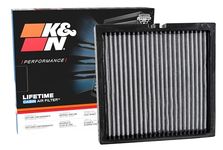 K&N VF3012 Washable & Reusable Cabin Air Filter Cleans and Freshens Incoming Air for your Dodge, Jeep