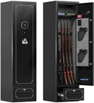 SAPITAL 6 Gun Safe,Gun Safes for Home Rifle and Pistols,Gun Cabinet,Rifle Safe,Gun Cabinet for Rifles and Shotguns,Gun Safes & Cabinets with Drawer and Removable Shelf (6 Gun Safe - Digital)