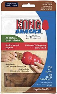 KONG - Snacks - Friandises Naturelles (Idéal à utiliser avec les jouets caoutchouc KONG) - Biscuits de Foie - Pour Chien Grande Taille