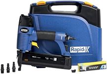 Rapid PB131 Ref 5000054 Pneumatic Tacker Nail Gun, Blue, Nailer