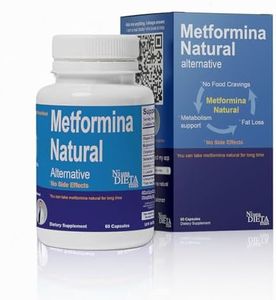 METFORMINA Natural - Weight Loss Aid and Metabolism Support - Dr Salomon (60 Capsules)