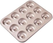 Bakeley Donut Mold Cake Pan, 12-Cav