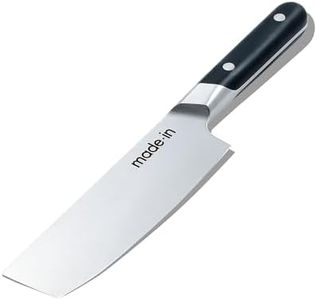 Made In Cookware - 6" Nakiri Knife - Crafted in France - Full Tang With Truffle Black Handle