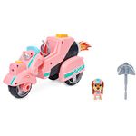 Paw Patrol Liberty Deluxe Vehicle with Collectable Action Figure|Vehicle Set with a Press Button Rocket Projectile|Learning-Education Activity Set|RoleplayToy for Kids 3y+|Birthday Gift|Made in India