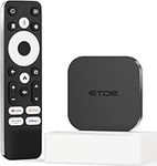 ETOE 4K Android 11 TV Box with Netflix Certified, Streaming Media Player Support Chromecast/Google Assistant/Dolby audio/Wifi 2.4G 5G/ Bluetooth 5.0, 2GB+16GB Smart TV Box for Projector/Monitor (B)