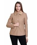 Comfy Sparrow Women Single Breasted Solid Fit Angel Soft Faux Fur Coat (XL, BEIGE)