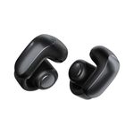 Bose Ultra Open Earbuds with Immersive Audio, Open Ear Wireless Clip on Earbuds for Comfort, OpenAudio for Awareness, Up to 48 Hours of Battery Life, Black