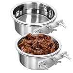 Kennel Water Bowl, 2 Packs No Spill