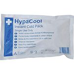 HypaCool Instant Cold Ice Pack, Disposable First Aid Sports Injuries and Pain Relief Standard, 23 x 14cm Pack of 5