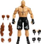 Mattel WWE Elite Collection Royal Rumble Brock Lesnar Action Figure with Accessories and Virgil Build-A-Figure Parts