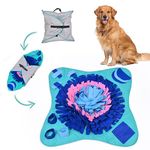 Pet Arena Snuffle Mat for Dogs Large Breed, Cats - 25" x 25’’ Dog Enrichment Toys for Large Dogs, Dog Snuffle Mat Encourages Natural Foraging Skills & Stress Relief for Small/Medium/Large Dogs