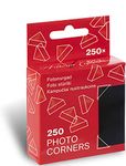 Clear Self Adhesive Photo Corners - Acid Free Picture Corner for Scrapbooking | 250 Archival Mounting Stickers for Scrapbooks & Photo Albums | Perfect Photo Holders for Creative Scrapbook