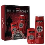 Old Spice The Witcher Mens Gift Set: Deodorant Stick and Shower Gel Gifts For Men Under Ten Pounds, Stocking Fillers, Christmas Giftset for Him, Dad, Teenage Boys Gift Box Limited Edition