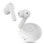 boAt Airdopes Sonik in Ear TWS Earbuds with 60 hrs Playback, IWP Tech, Quad Mics with ENx, ASAP Charge, 11 mm Drivers, BT v5.3 & IPX4 Sweat and Splash Resistance(Tranquil White)