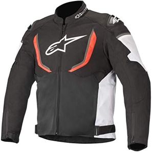 Alpinestars Men's T-GP R v2 Air Motorcycle Jacket, Black/White/Red, Small