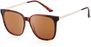 DUCO Retro Round Sunglasses for Wom