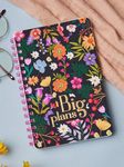 Doodle | The Happiness 2025 Wiro Bound Planner with 100+ Stickers | A5 | Hard Bound | Undated | Yearly, Monthly, Daily Planner Diary with Theme Based Activity Pages, Tear Away Note Cards & Quote Cards I To Do Lists I 216 Ruled Pages I 80 GSM (Plan Big)