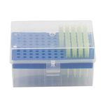 200 µl Pipette tip Box 96 Positions 0.2ml Laboratory Pipettor Tip Box-Blue