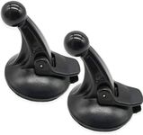 TIHOOD 2PCS GPS Windshield Mount Holder for Garmin Nuvi Suction Cup Car Windscreen