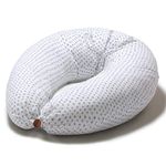 Niimo XXL Pregnancy Pillow & Nursing Pillow for Mum, 100% Cotton Maternity Pillow Cover, Washable Breast Feeding Pillow Baby Feeding Pillow, Body Pillow Pregnancy Gifts