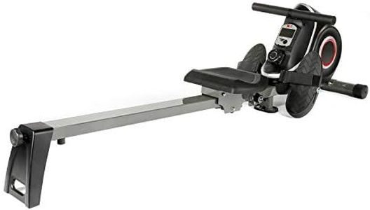 XS Sports R310 Home Rowing Machine-Folding with 10 Level Inner Magnetic Adjustable Resistance-Advanced Ultra Quiet Driving Belt- Indoor Fitness Rower