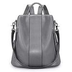 S-ZONE Leather Backpack Purses for 