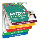 Air Fryer Recipe Book, Air Fryer Cookbook Air Fryer Cheat Sheet Magnets Cooking Guide Booklet, Air Fryer Accessories Times Chart Airfryer Cooking Guide