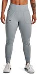 Under Armour Women's Plus Size Motion Joggers, (465) Harbor Blue / / Gravel, 3X