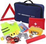 Discoball Car Safety Emergency Tool Kit EU Vehicle Repair Essentials Travel Tool Case