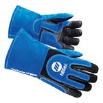 Miller ELECTRIC263339 Welding Gloves, 3D, Wing, 13In, Blueblack, PR