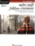 Taylor Swift - Selections from Folklore & Evermore: Clarinet Play-Along Book with Online Audio