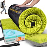 Gaialoop 3 Inch Memory Foam Camping