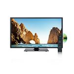 AXESS TVD1805-19 19-Inch 1080p LED HD TV | VGA/HDMI Inputs, Built-in DVD Player, Full Function Remote