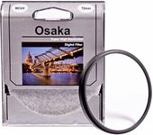 Osaka 72mm Multi Coated UV Filter MCUV 4 Layer Coating Compatible with All Lenses Having 72 mm Filter Thread Including Canon ef 85mm f/1.2l ii USM,Canon ef 28-135mm f/3.5-5.6