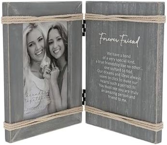 Pavilion - Forever Friend - 4" x 6" Vertical Picture Photo Frame Best Friend BFF Bestie Gift Long Distance Present