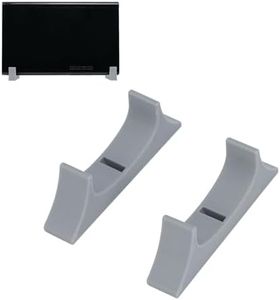Horizontal Bracket for Wii U Console, 3D Printed Horizontal Stand Cooling Feet Holder Easy to Install Cooling Bracket (Grey)