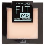 Maybelline New York Fit Me Matte & Poreless Powder - 104 | Soft Ivory