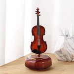 Ritmo Guitar Music Box, Musical Instrument Model with Base Classical Instrument Decor Miniature Dollhouse Model for Home Wine Cabinet Decoration Gift for Mothers Day, Birthday