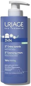 URIAGE Baby 1st Cleansing Cream with Organic Edelweiss & Shea Butter I Baby Body Wash & Shampoo, Lightly scented, Paraben & Soap-Free, 500 mL / 17 oz