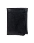 Levi's Men's Trifold Wallet-Sleek and Slim Includes Id Window and Credit Card Holder, Black Slim, One Size, Trifold Wallet-Sleek and Slim Includes Id Window and Credit Card Holder