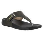 Welcome Men's M GLF-27 Black Olive Sandals-7 Kids UK (M GLF 27)