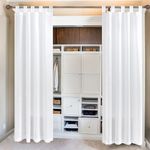 KOUFALL Closet Curtain for Open Clo