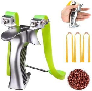 Solid Professional Slingshot Set, Adult Hunting Slingshot Shooting with 200 Ammo Balls and 3 Rubber Bands Suitable Shoot for Hunting, Training and Competition