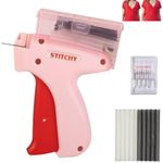 SiumPklay Micro Stitch Gun for Clothes, Professional Tagging Gun with 2000pcs T-Pins, Tag Gun for Clothing, Price Marking, Inventory & Fabric Labeling