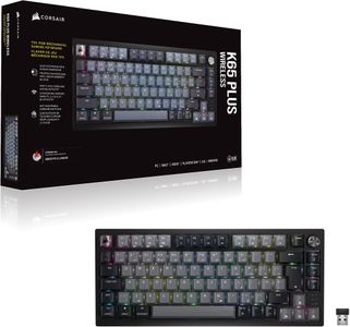Corsair K65 Plus Wireless Mechanical Keyboard – Compact RGB Gaming