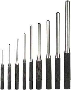 9Pcs Roll Pin Punch Set, Professional Steel Roll Pin Punch Set, Mechanics Professional Tool Kit for Automotive, Watch, Jewelry
