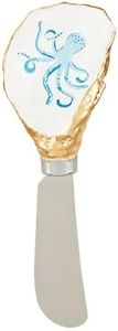 Mud Pie 5 1/2" Oyster Icon Spreader, Octopus